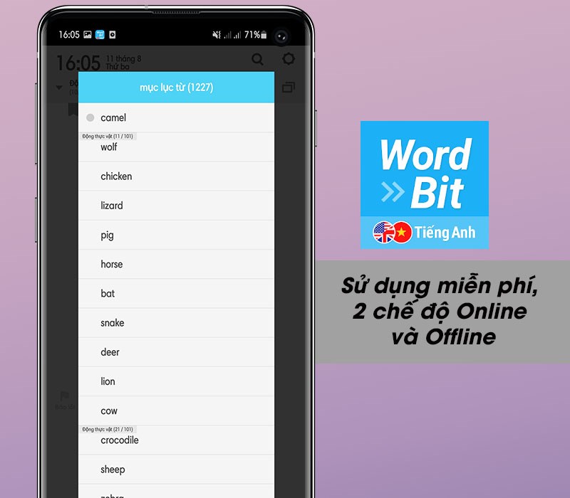Sử dụng miễn ph&iacute;, 2 chế độ Online v&agrave; Offline
