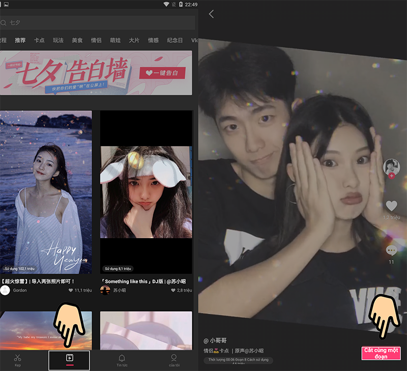 Hướng dẫn dùng ứng dụng JianYing v3.1 để chỉnh video