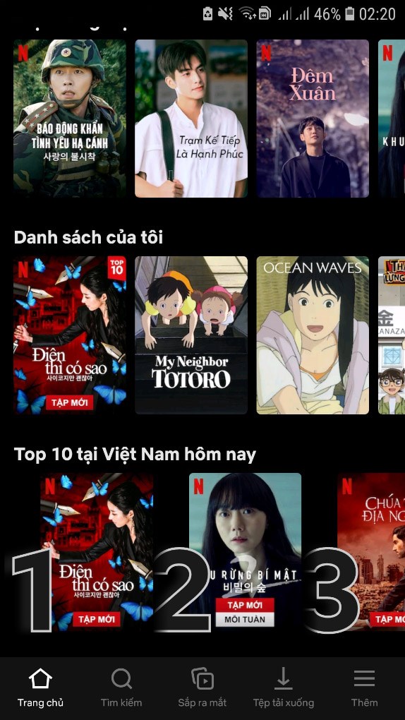 Quay lại giao diện ch&iacute;nh v&agrave; t&igrave;m kiếm phim hoặc chương tr&igrave;nh bất kỳ bạn th&iacute;ch