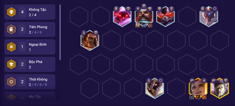 Đội h&igrave;nh cuối trận