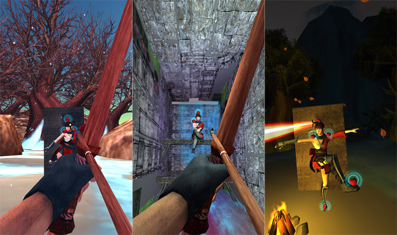 Archery : Bắn s&uacute;ng vật l&yacute; bắn s&uacute;ng của Apple