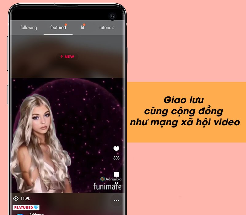 Giao lưu cùng cộng đồng như mạng xã hội