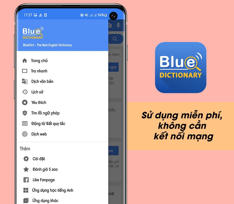 Sử dụng miễn phí, không cần kết nối mạng