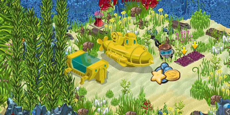  &Acirc;m thanh v&agrave; đồ hoạ Treasure Diving