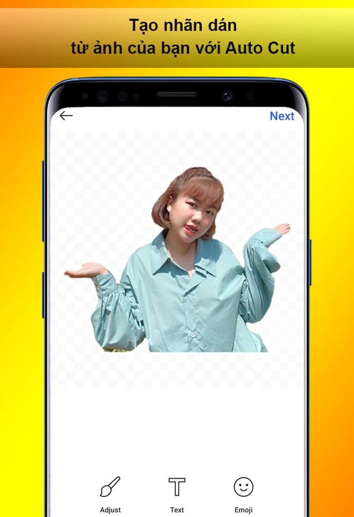 Tạo nh&atilde;n d&aacute;n từ ảnh của bạn với Auto Cut