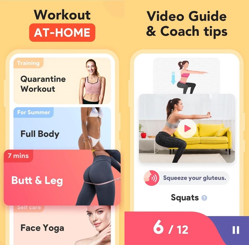 Women Workout at Home