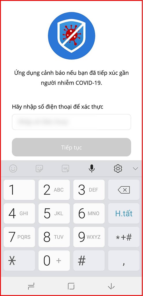 Nhập SDT của bạn