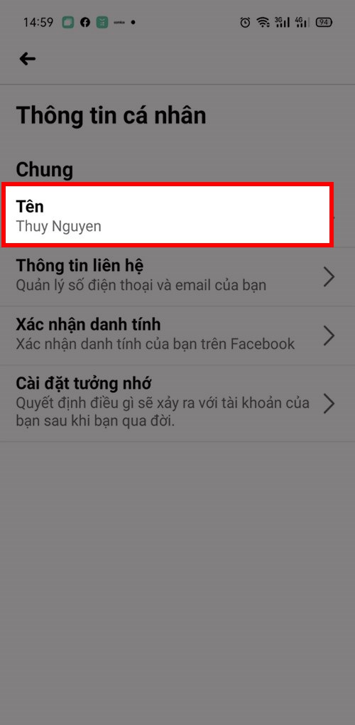 đặt biệt hiệu trên Facebook cá nhân bằng điện thoại