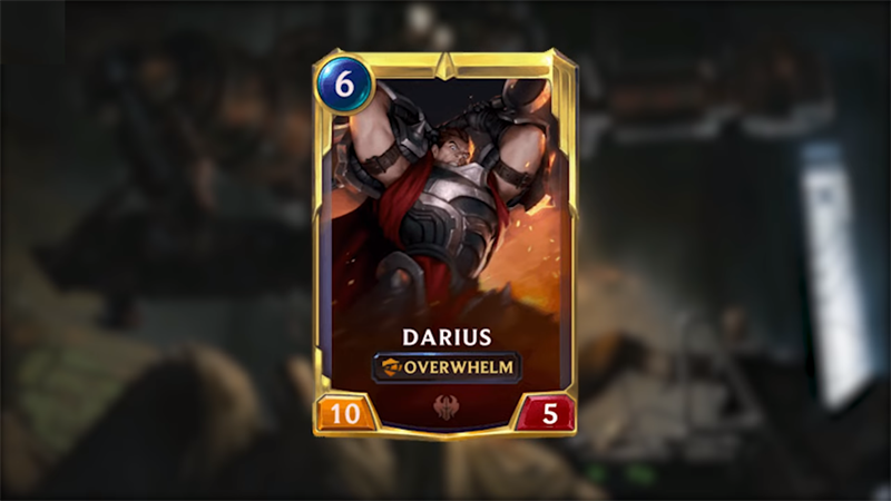 Darius khi đã lên cấp