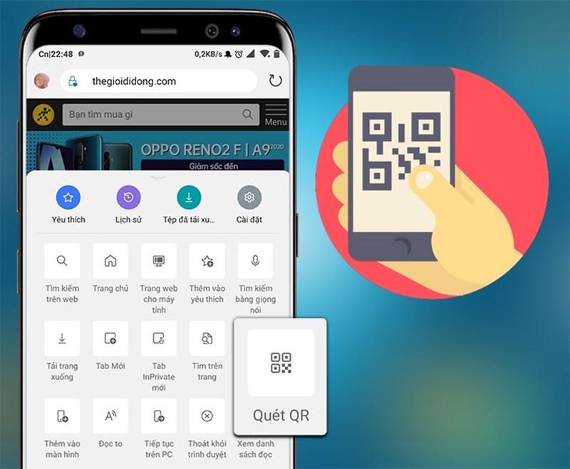  Quét mã QR dễ dàng