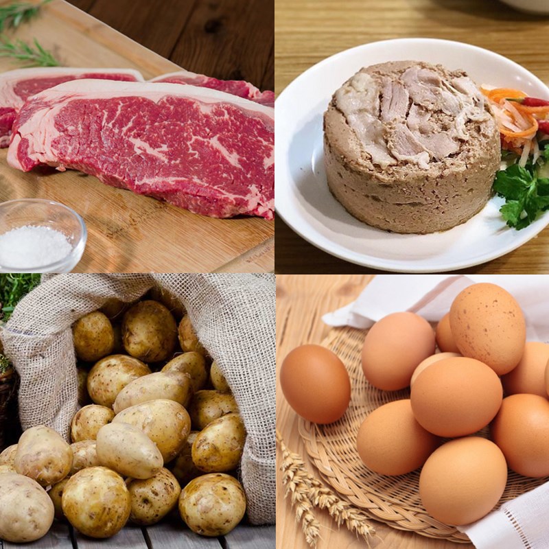 Các nguyên liệu cần có món ăn bò bít tết