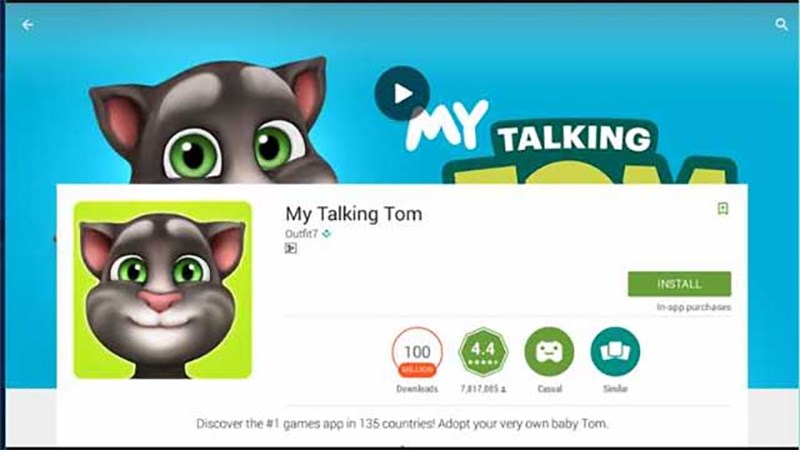Cách tải game My Talking Tom về máy tính