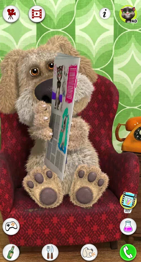  Đồ hoạ - &Acirc;m thanh game Talking Ben the Dog