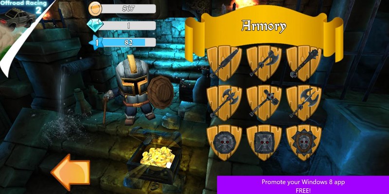 trang bị đầy đủ c&aacute;c loại vũ kh&iacute; sắc b&eacute;n từ gươm, khi&ecirc;n, ...đến những bộ &aacute;o gi&aacute;p sắt ki&ecirc;n cố