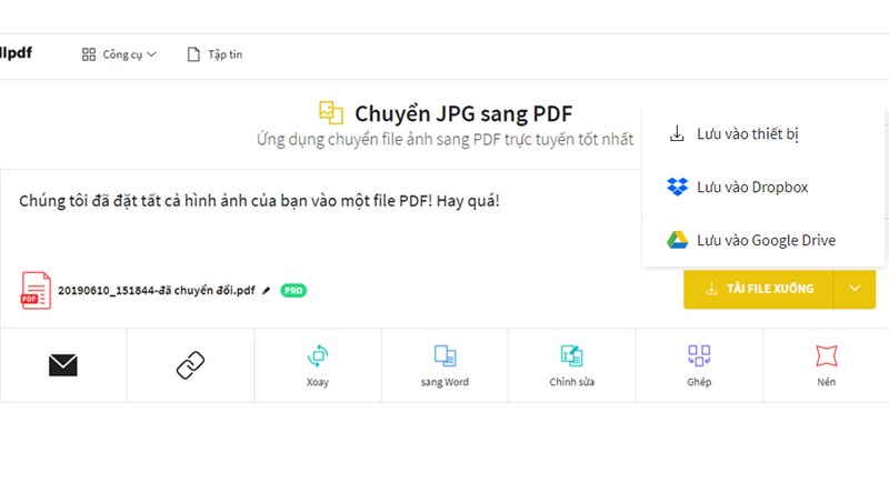 bước 3 smallpdf