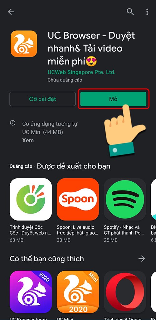 Cách cài đặt và sử dụng UC Browser trên điện thoại miễn phí