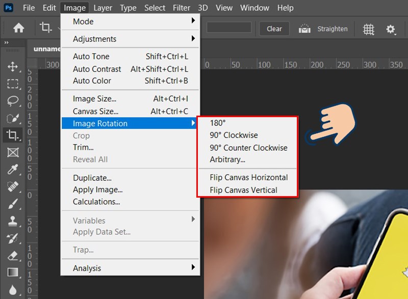 3 Cách Xoay Hình (Rotate Ảnh) Trong Photoshop Đơn Giản, Chi Tiết