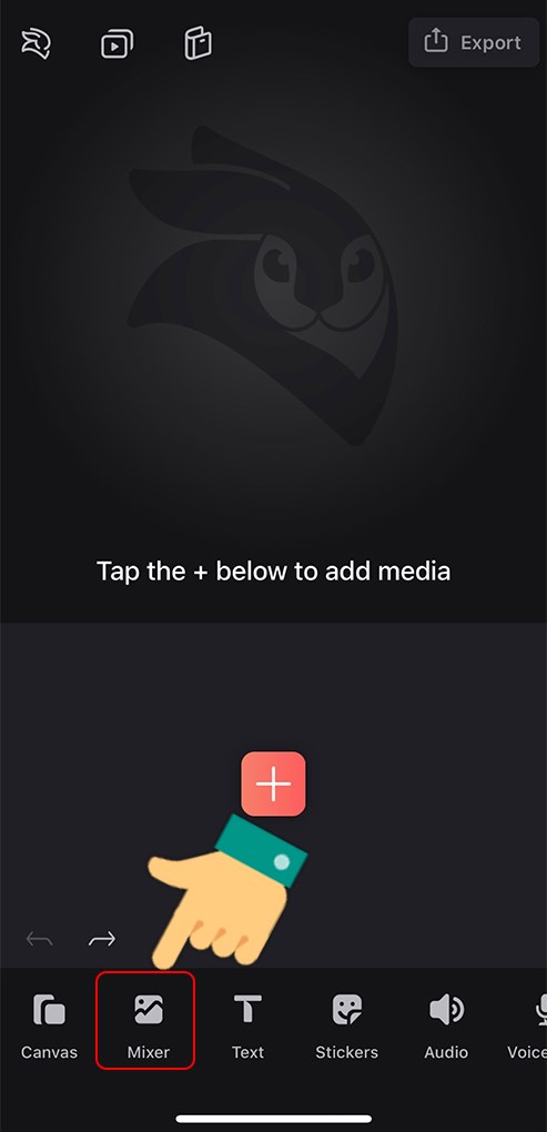 Mở ứng dụng Videoleap trên điện thoại iPhone