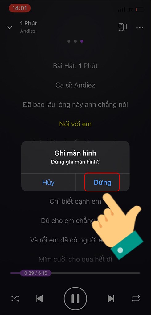 Cách chèn nhạc và lời bài hát (lyric) vào video trên điện thoại iPhone