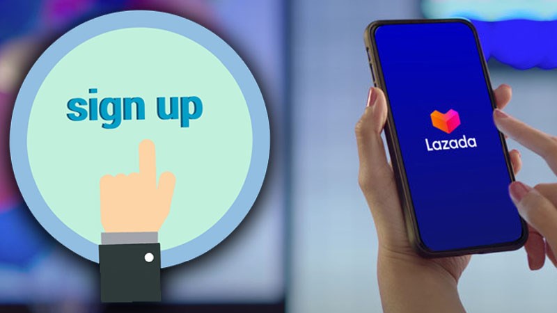 Tạo, đăng k&yacute; t&agrave;i khoản Lazada nhanh ch&oacute;ng.