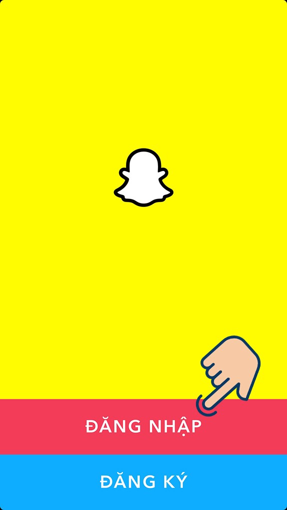 Sau đ&oacute; chọn Đăng nhập.