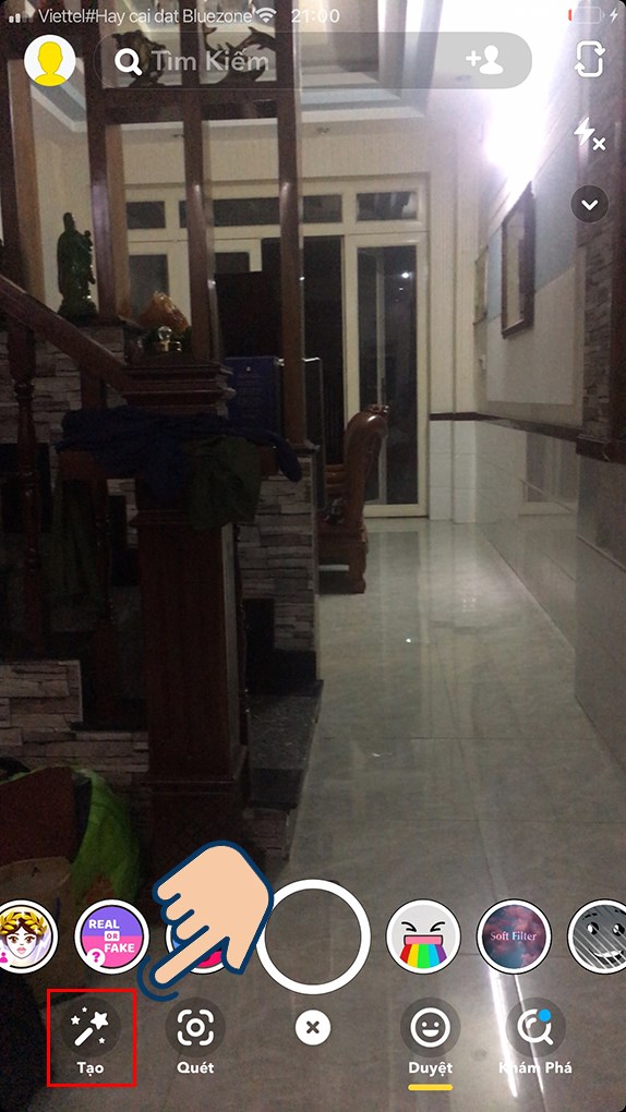 Mục Tạo: L&agrave; những filter dạng chữ, bao gồm t&ecirc;n của bạn, c&acirc;u thơ, ca dao,...