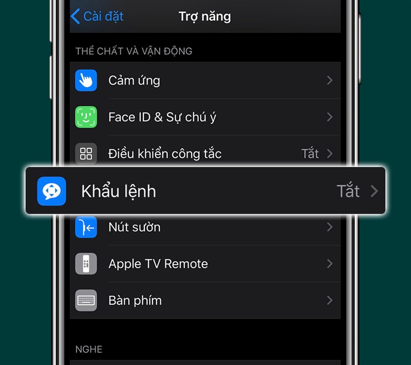Vào giao diện khẩu lệnh.