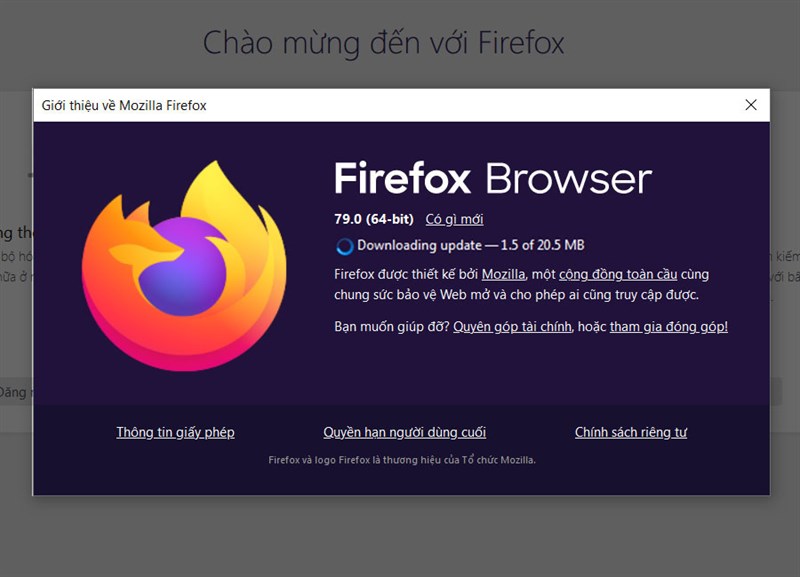 Kiểm tra cập nhật.