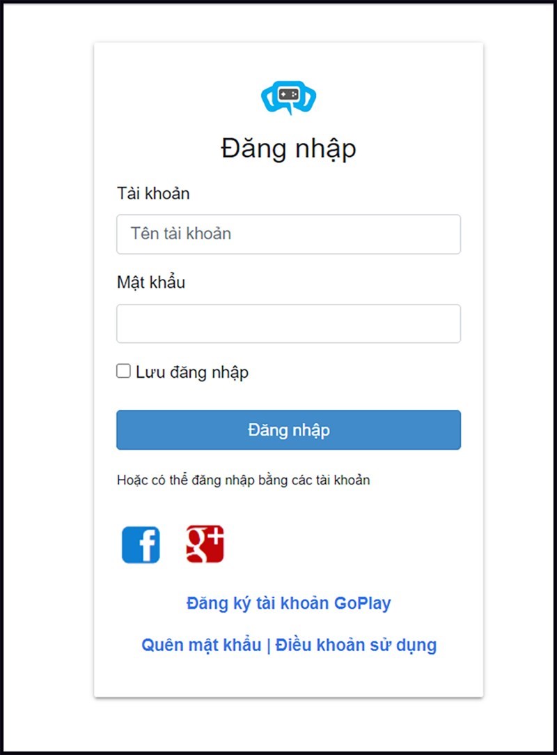 Bước 1: Truy cập vào trang VTC online tại đây, đăng nhập vào tài khoản của bạn.