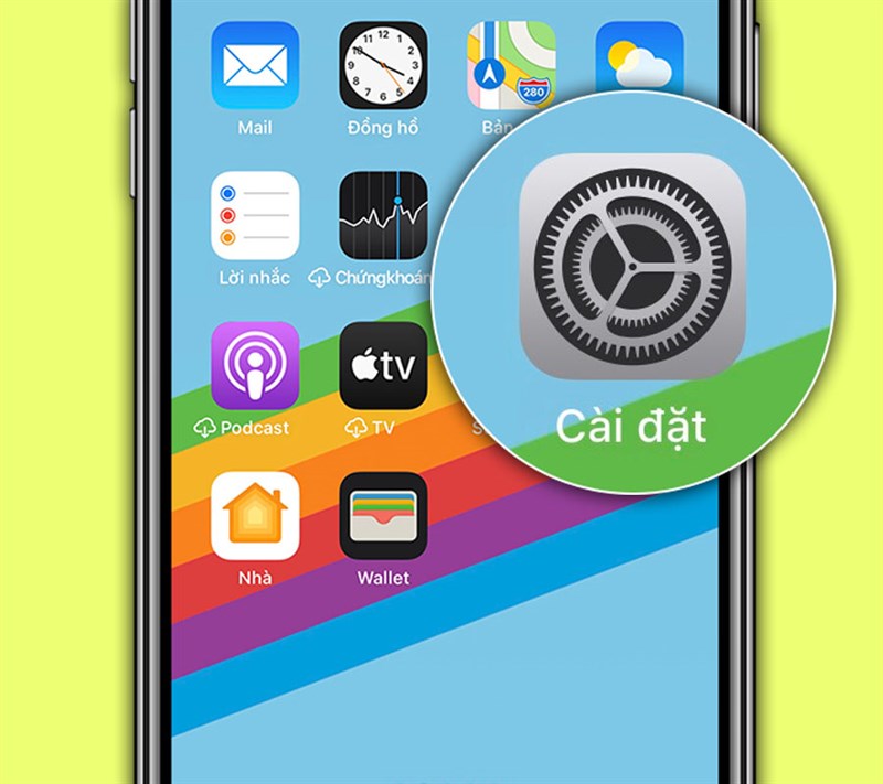 V&agrave;o c&agrave;i đặt.