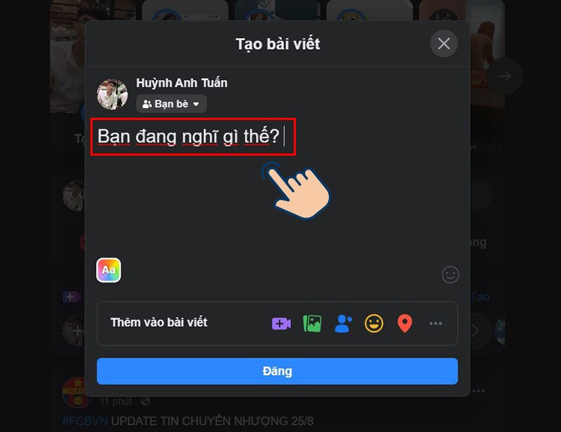 Hướng dẫn Chỉnh font chữ bài đăng Facebook Đơn giản nhất