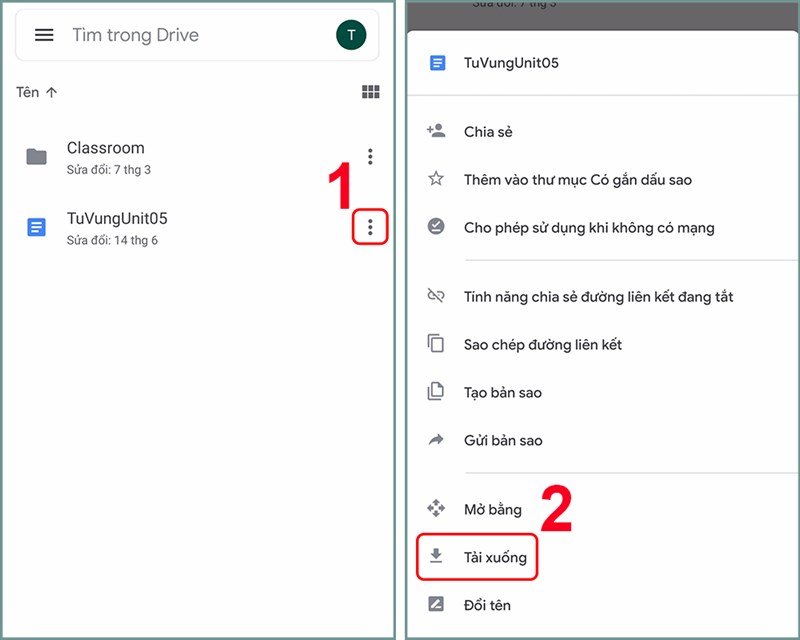 Cách tải toàn bộ file từ Google Drive về PC, điện thoại dễ dàng