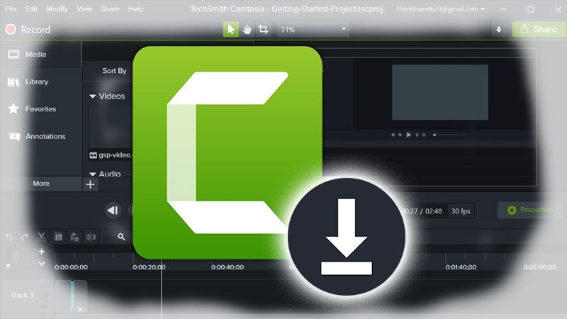 Cách tải và cài đặt Camtasia Studio trên máy tính đơn giản, dễ dàng