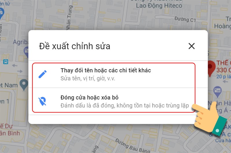 Đề xuất chỉnh sửa.