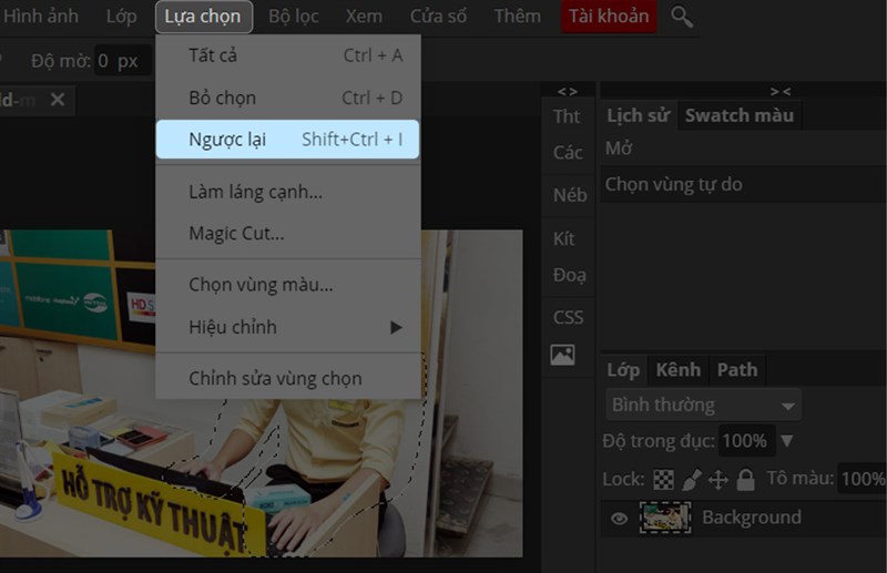 Cách xóa nền ảnh bằng Photoshop Online nhanh chóng, đơn giản nhất