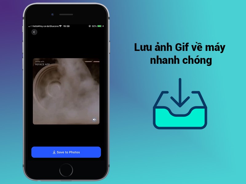  Lưu ảnh gif về máy hoặc chia sẻ với mọi người nhanh chóng