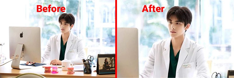 Như vậy, bạn đã thành công sử dụng công cụ Cắt & Xoay rồi.