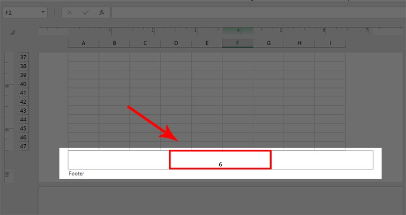 Đặt con trỏ chuột vào vị trí muốn đánh số trang gồm bên trái, ở giữa và bên phải giấy A4 và nhập số trang bạn muốn đánh số là bạn đã thành công đánh số trang trong Excel bằng chọn chế độ xem Page Layout rồi thêm Header/Footer rồi.