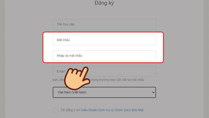 Hướng dẫn đăng ký tài khoản Garena trên web 2