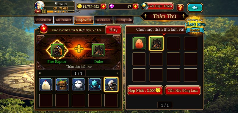 Gh&eacute;p thần th&uacute; trong Kritika