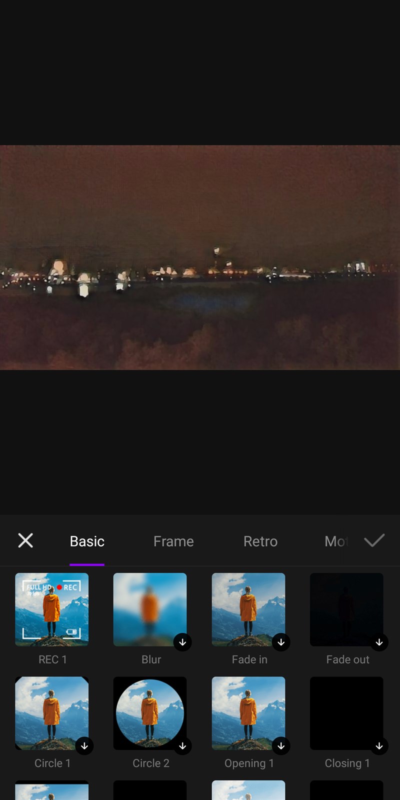 Ch&egrave;n hiệu ứng bằng VITA