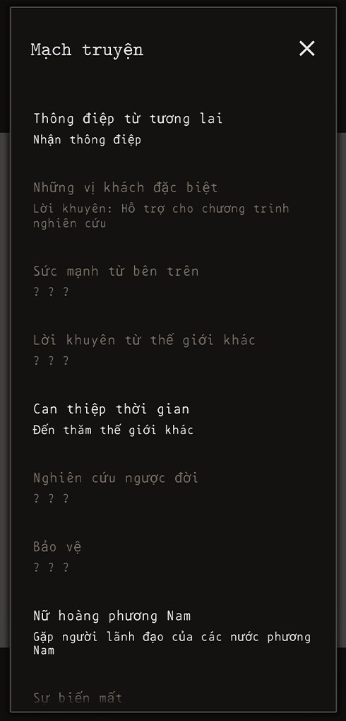 Một mạch truyện xuy&ecirc;n suốt cả tr&ograve; chơi nhưng sẽ c&oacute; nhiều hướng rẽ kh&aacute;c nhau tuỳ theo quyết định của bạn