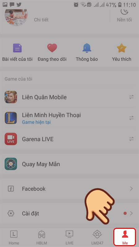 Hướng dẫn tạo tài khoản Garena trên ứng dụng 11