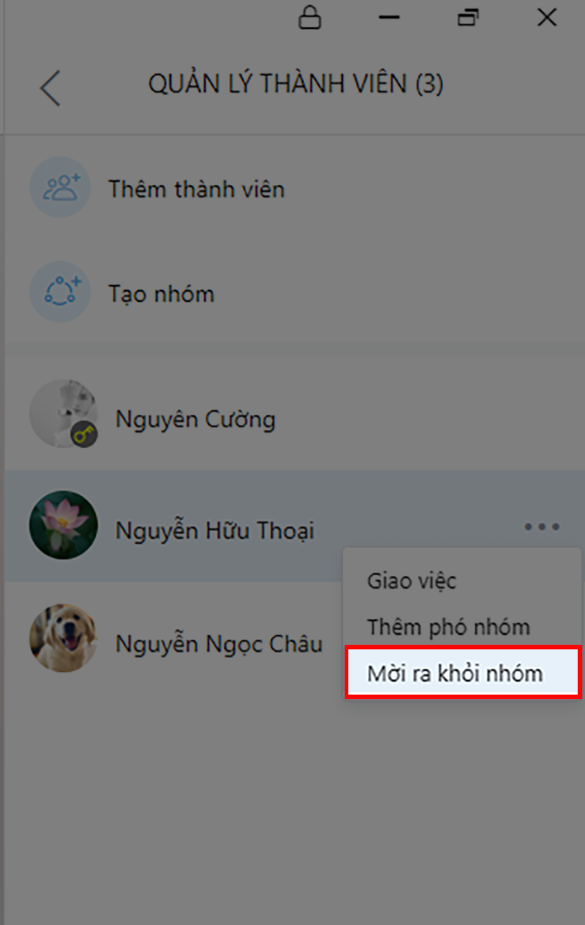 Cách Xóa Thành Viên Ra Khỏi Nhóm, Xóa Nhóm Chat Zalo Đơn Giản Nhất