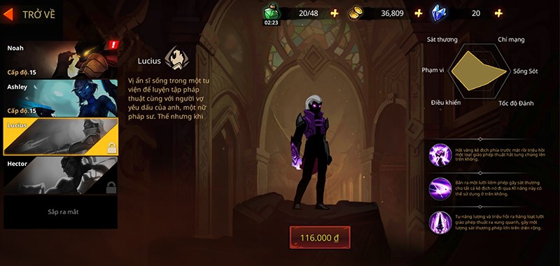 Schatten in Shadow Knight