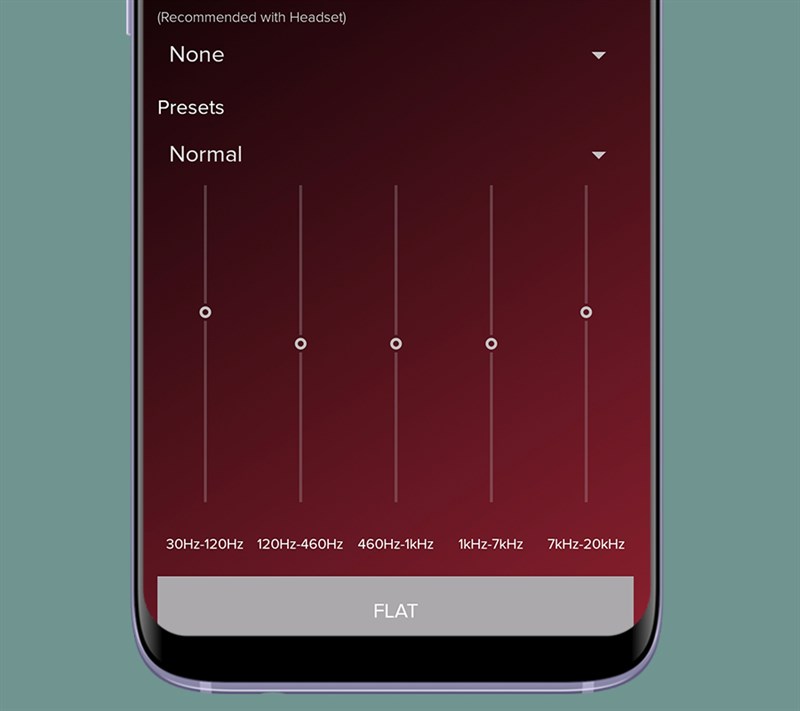 T&iacute;ch hợp 5 bộ chỉnh &acirc;m dải với Bass Boost cho chất lượng &acirc;m thanh tuyệt vời