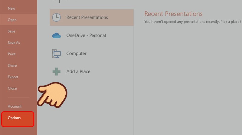 Cách bật/tắt tính năng Protected View khi mở tài liệu Microsoft PowerPoint. 2