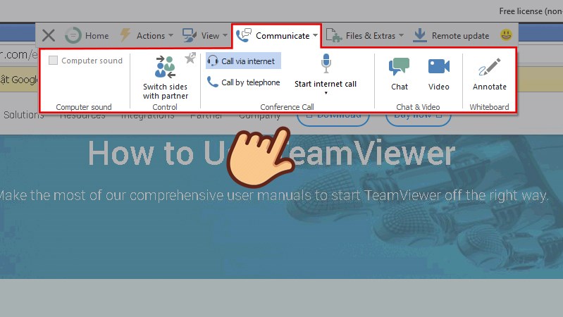 Cách sử dụng TeamViewer 3