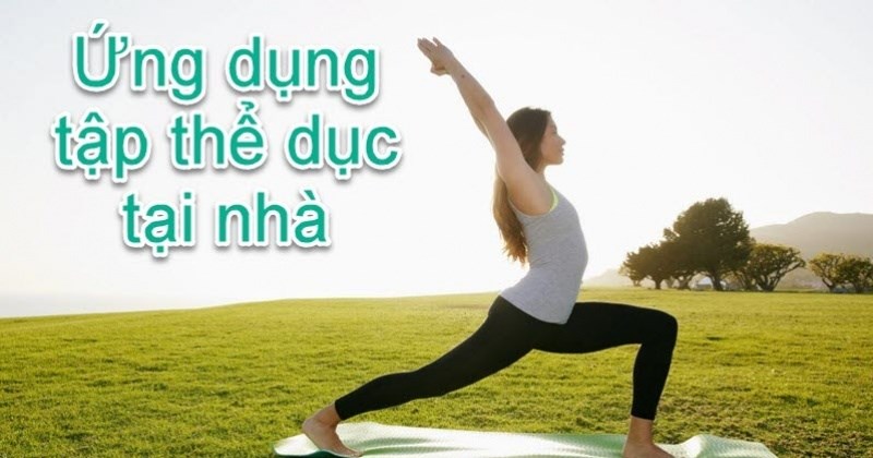 ứng dụng tập thể dục, gym, đo calo