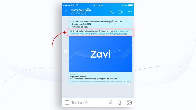 Bấm vào link